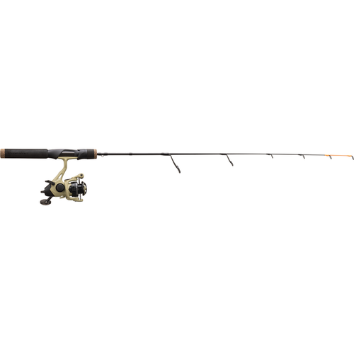 13 Fishing Baitstriker Deadstick Combo fishing rod and reel combo featuring a sleek black rod with foam handle and lightweight spinning reel designed for versatile fishing tackle use.