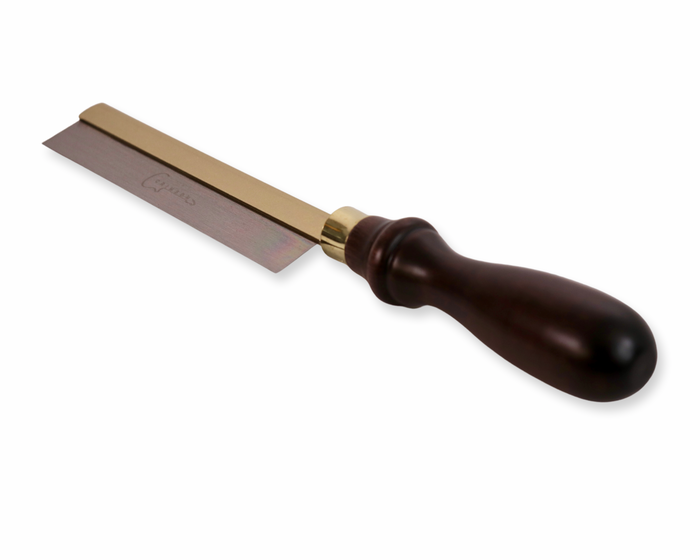 Close-Up of Handle - 6" Crimson Guitars Razor Saw