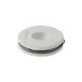 6th Sense Fishing Treble Wire spool featuring thin, durable metallic wire neatly wound on a white circular holder, ideal for fishing tackle and lure customization.