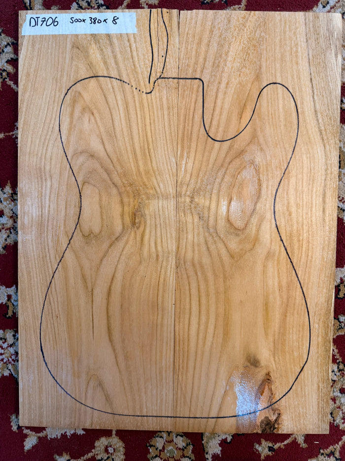 Elm - 2 Piece Guitar Top - DT706