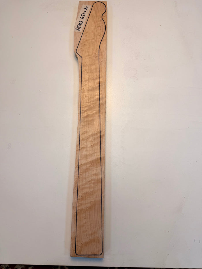 Guitar Neck Blank - Birdseye Maple - BEM1