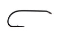 Ahrex Fw580 Wet Fly fishing hook in black finish, designed for durability and precision in fly fishing and fishing tackle applications.
