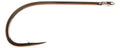 Single sharp fishing hook with a smooth polished finish, designed for the Ahrex SA220 Saltwater Streamer, suitable for saltwater fishing tackle applications.