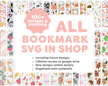 ALL BOOKMARK SVG IN STORE | Including Future Designs