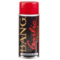 Bang Fish Attractant 5oz. Aerosol can with a red cap and black label, featuring gold and red text, designed for enhancing fishing tackle and lure effectiveness.