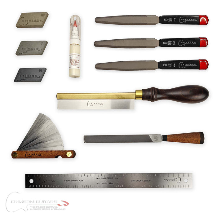 Basic Nut and Saddle Slotting and Shaping Tool Kit
