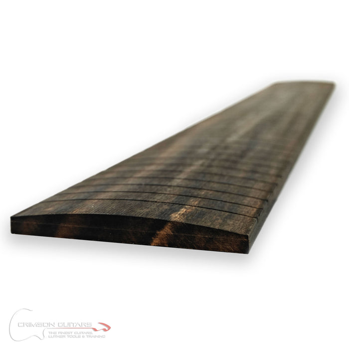 Bass Fretboard - Ebony - Pre-Slotted and Radiuses
