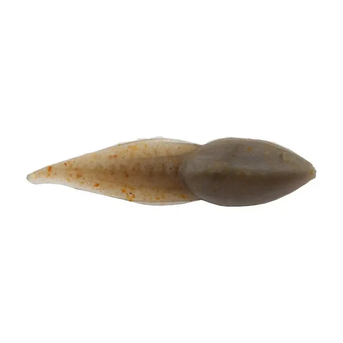 Berkley Gulp! Alive! Tadpole fishing lure in natural colors with a soft, flexible body designed to imitate a tadpole for effective fishing tackle use.