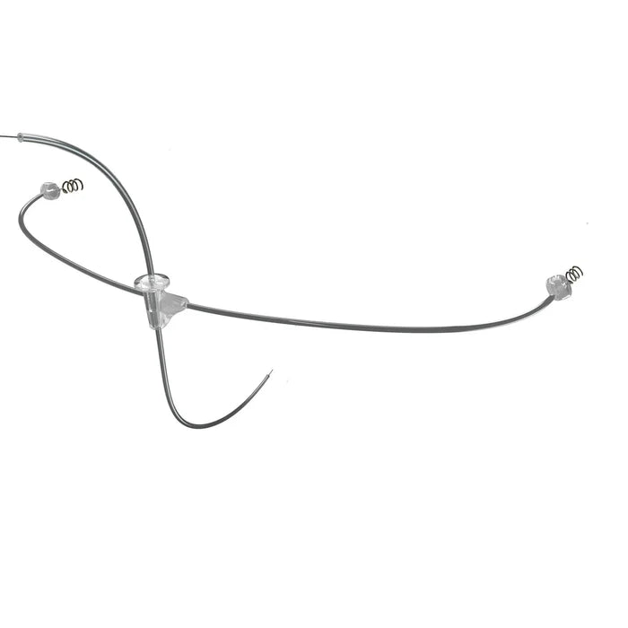 Berkley Triple Minnow Rig fishing tackle featuring metal wire frame with three curved arms and spring clips designed for securing multiple fishing lures.