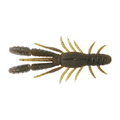 BottomUp Bulls Hog Baby soft plastic fishing lure shaped like a crawfish with segmented body and multiple legs, designed for freshwater fishing tackle.