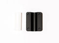 Brew City Rail Bottom w/ Plastic Sleeve 000-1002 showing a black metal mounting base with four screw holes and a white plastic sleeve designed for securing fishing rods and tackle.