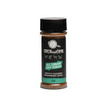 Bottle of Catch & Cook Spices chipotle seasoning with black lid and label displaying various animal icons and green accent, designed for versatile outdoor cooking use.