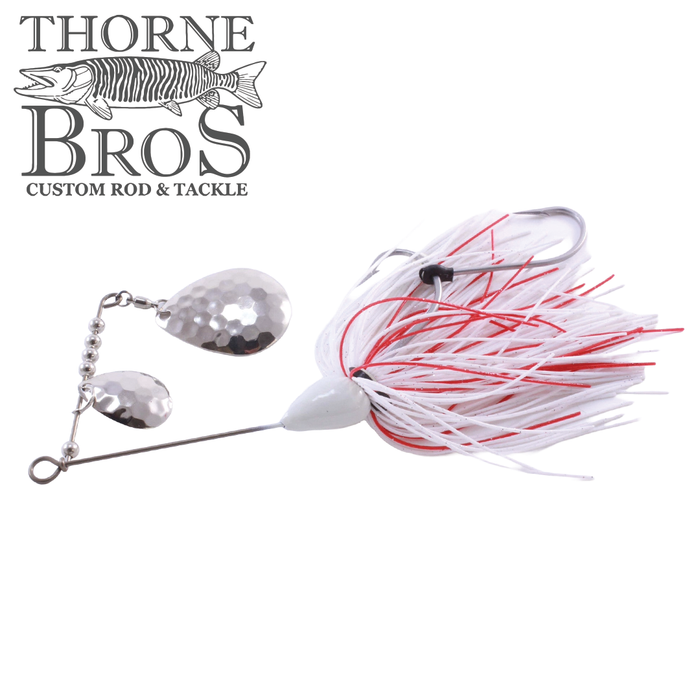 White/Red Silver