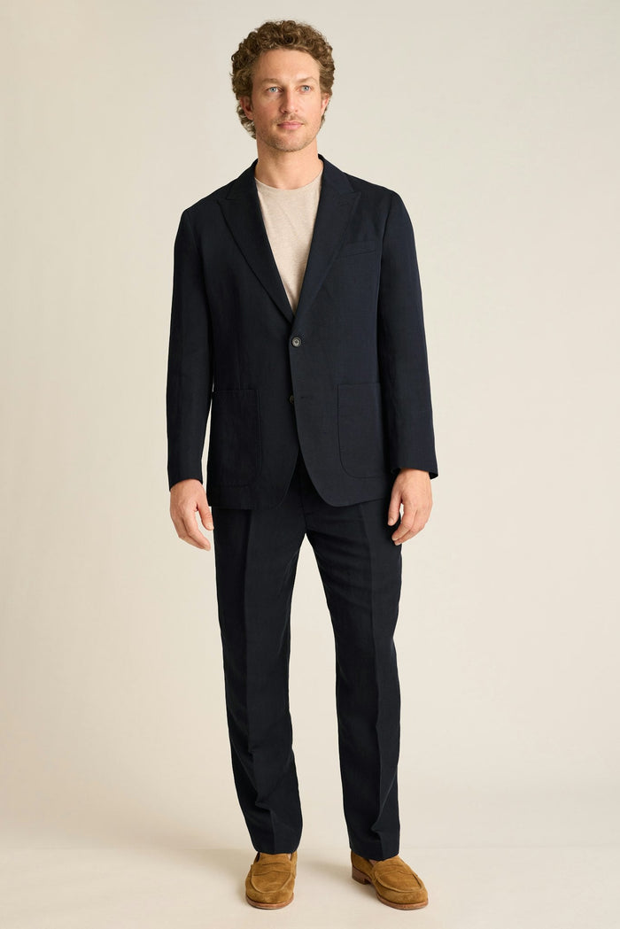 Cooper Italian Linen Tencel Dress Pant