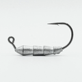 Core Tackle Ultimate Swimbait Hook (3 Pack) showing a single segmented metal fishing hook with a sharp curved point and an eyelet for attaching fishing line.