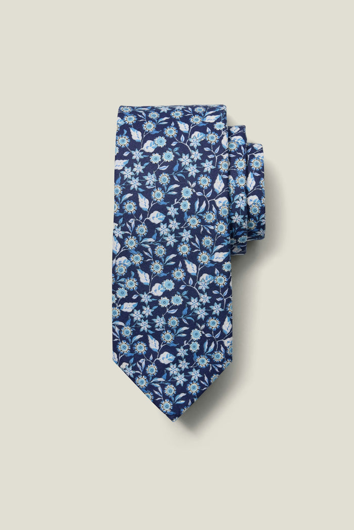 Cotton Necktie Made With Liberty Fabric