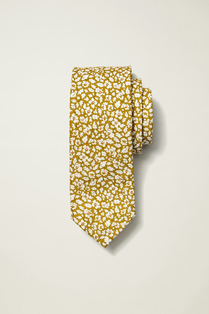 Cotton Necktie Made With Liberty Fabric