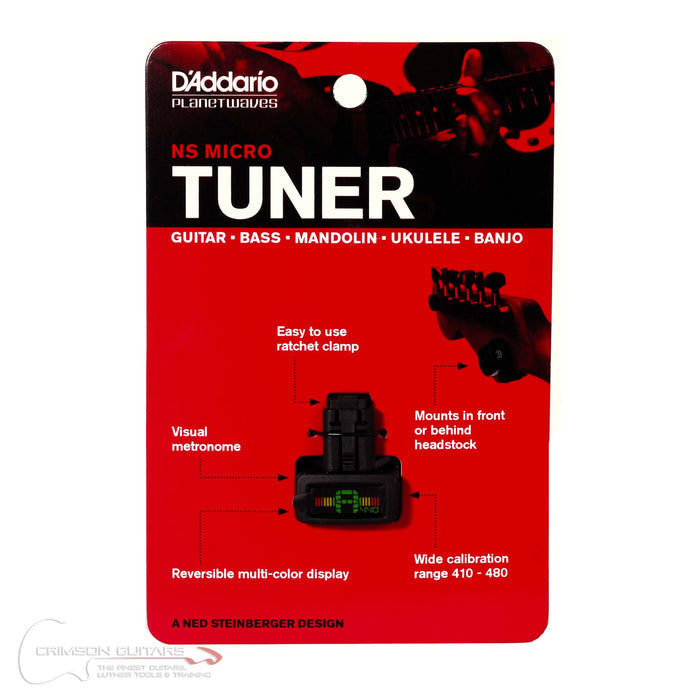 D'Addario NS Micro Headstock Tuner