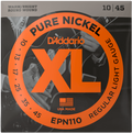 D'Addario Pure Nickel Strings Regular Light 10-45 Gauge