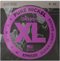 D'Addario Pure Nickel Strings Super Light 9-41 Gauge
