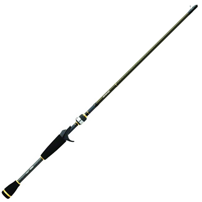Daiwa Aird-X - Casting fishing rod featuring a sleek olive and black design, ergonomic grip, and durable construction ideal for precision casting and freshwater fishing.