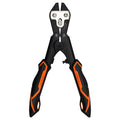Danco Lunar-1 Hook & Wire Cutter with ergonomic black and orange handles designed for cutting fishing hooks and wires, ideal for precise tackle preparation and maintenance.