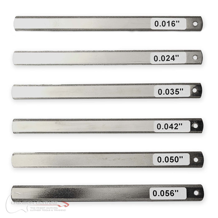 Diamond Nut Slotting Files For Acoustic Guitars - Set of 6