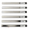Diamond Nut Slotting Files For Electric Guitars - Set of 6