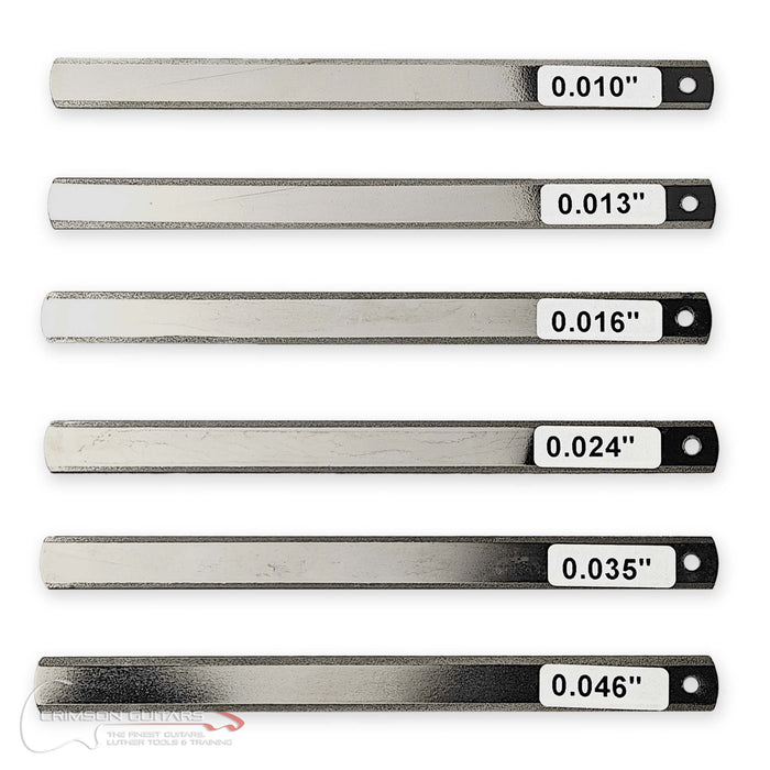 Diamond Nut Slotting Files For Electric Guitars - Set of 6
