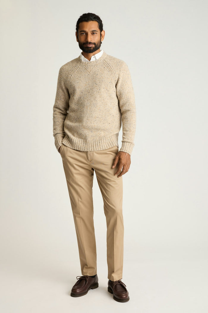 Donegal Crew Neck Sweater