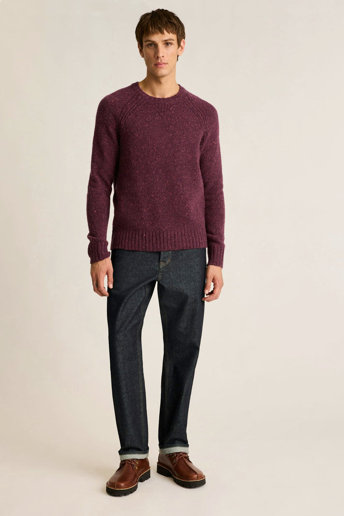 Donegal Crew Neck Sweater