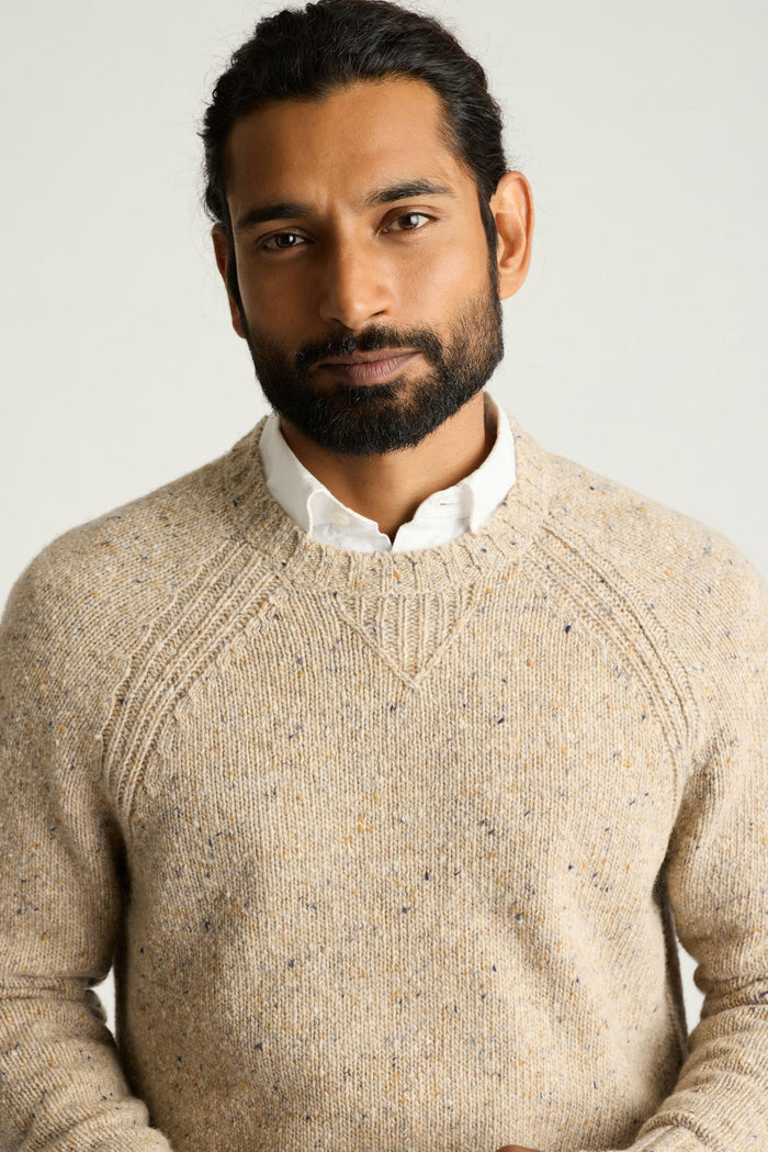 Donegal Crew Neck Sweater