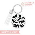 [ Double Sided ] Circle UV DTF Decal | Dragon