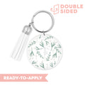 [ Double Sided ] Circle UV DTF Decal | Faith Tulip