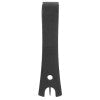 Dr. Slick ECO Nipper Black, a compact black fishing tool designed for trimming and cutting fishing lines with precision, ideal for musky and fly fishing enthusiasts.