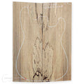 Drop Top - Spalted Lake Ash - 2 Piece - 12.9mm