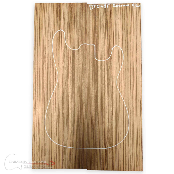 Drop Top - Zebrano - 2 Piece - 9.1mm