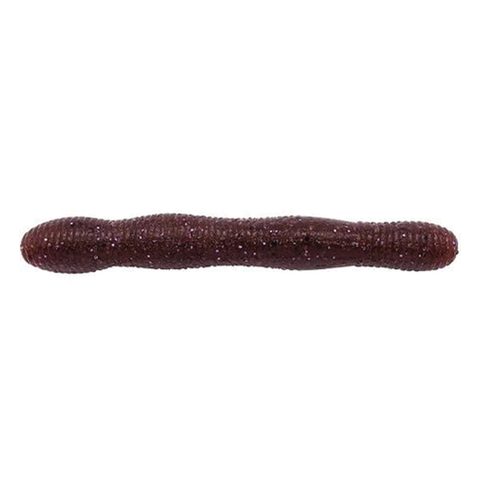 Duo Realis Wriggle ND Slim fishing lure in dark brown with subtle glitter, designed for realistic movement to attract fish in fresh or saltwater fishing tackle setups.