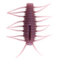 Engine Boom-Chin fishing lure in a segmented, ribbed body design with multiple thin, flexible appendages resembling an earthworm for effective fishing tackle use.