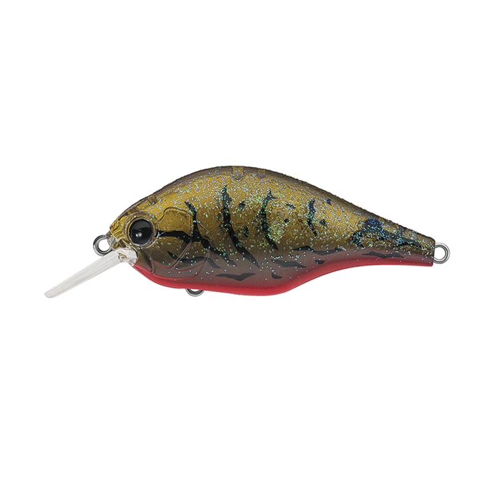 Evergreen ZR-4 fishing lure with a detailed gold and green body, black accents, red underbelly, and a clear diving lip designed for attracting musky and other game fish.