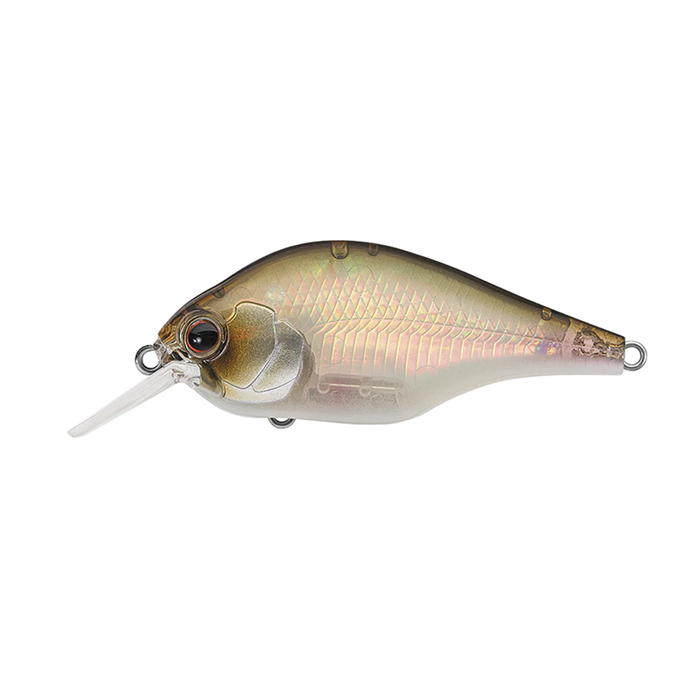 Evergreen ZR-4 fishing lure with a translucent body featuring a detailed scale pattern and realistic eye, designed for attracting musky and other predatory fish.