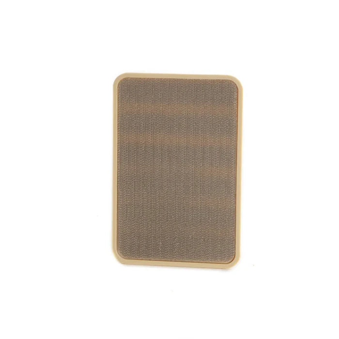 Fishpond Tacky Mat 3x5 features a rectangular, textured surface with a light brown border designed to securely hold fishing lures and tackle during fishing activities.