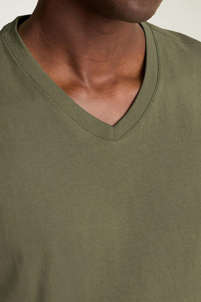 Forever Soft Cotton  V-Neck Tee