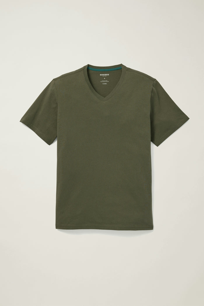Forever Soft Cotton  V-Neck Tee