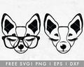 FREE FREE Animal Face SVG | Chihuahua SVG Cut File for Cricut, Cameo Silhouette | Free SVG Cut File
