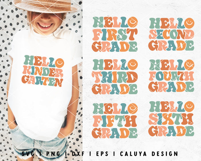 FREE Back To School SVG | Retro Grade SVG