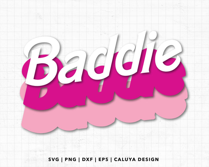 FREE Baddie SVG | Barbie Inspired SVG Cut File for Cricut, Cameo Silhouette | Free SVG Cut File