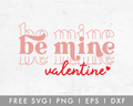 FREE Be Mine Valentine SVG