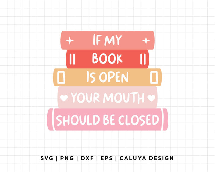 FREE Book Lover SVG | Bookish SVG
