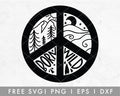 FREE Born Wild Badge SVG